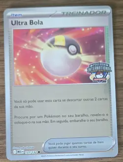 Pokemon Portuguese Ultra Ball 131/132 Mega Evolution LAIC 2026 Promo Ultra Bola - Image 1