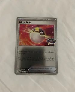 NEW PORTUGUESE Ultra Bola LAIC 2026 Pokemon Competitor Promo MEG 131/132 - Image 1