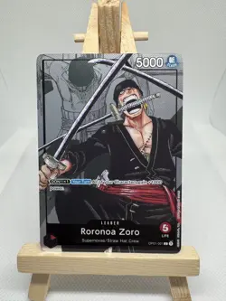 Roronoa Zoro - OP01-001 (Alternate Art) OP01-001 One Piece Promotion Cards Foil - Image 1