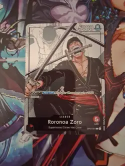 Roronoa Zoro - OP01-001 (Alternate Art) OP01-001 One Piece Promotion Cards Foil - Image 1