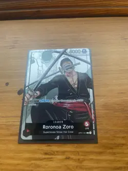 Roronoa Zoro - OP01-001 (Alternate Art) OP01-001 One Piece Promotion Cards Foil - Image 1