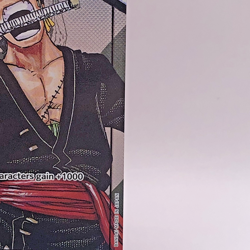 Roronoa Zoro OP01-001 (Alternate Art) 25th Anniversary One Piece Promotion Cards - Image 4