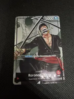 Roronoa Zoro - OP01-001 (Alternate Art) OP01-001 One Piece Promotion Cards Foil - Image 1