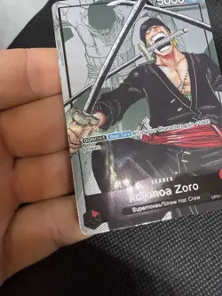 Roronoa Zoro - OP01-001 (Alternate Art) OP01-001 One Piece Promotion Cards Foil - Image 3