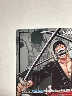 Roronoa Zoro - OP01-001 (Alternate Art) OP01-001 One Piece Promotion Cards Foil - Image 3