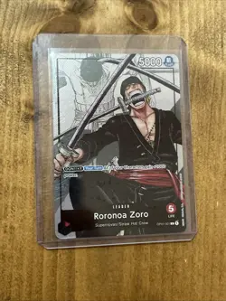 Roronoa Zoro - OP01-001 (Alternate Art) OP01-001 One Piece Promotion Cards Foil - Image 1
