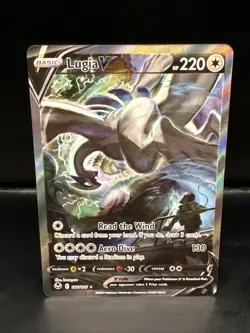 Pokemon Lugia V (Alternate Full Art) 186/195 Swsh12: - Silver Tempest Holo - Image 3