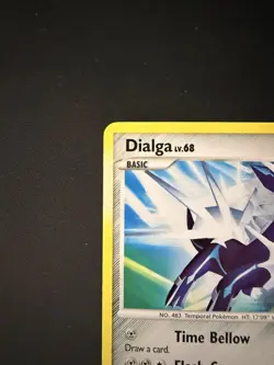 Pokemon TCG Dialga Diamond & Pearl Holo Rare Card 1/130 2007 - Image 4