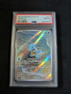 Squirtle 170 PSA 10 Japanese Graded Pokemon Card - Image 1