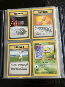 Pokemon Card Collection 70+ Fossil Trainer and Energy Cards Lot Vintage - Image 2