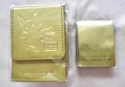 Pokemon Card 25th Anniversary Golden Box leather deck case & gloss deck shields - Image 1