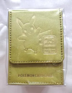 Pokemon Card 25th Anniversary Golden Box leather deck case & gloss deck shields - Image 2