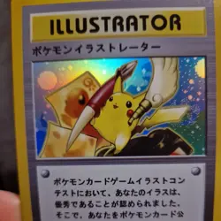 🇬🇧 1996 Pokemon TCG Illustrator Holo Card Promo Pikachu Charmander Japanese JP - Image 3