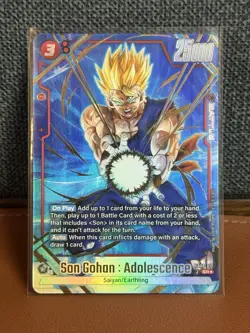 Son Goku FB08-007 Alternate Art Saiyan's Pride Dragon Ball English Card Fusion - Image 1