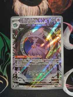 Pokemon TCG Paldea Evolved Mismagius Illustration Rare Card 212/193 MINT! - Image 1