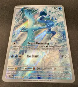 Articuno Pokemon Trading Card Game - SV09: Journey Together #161/159 NM - Image 2