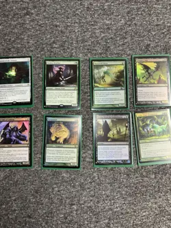 Magic the Gathering Lot Of 69 Trading Cards Assorted 1993-2018 Sleeved deck NM - Image 1