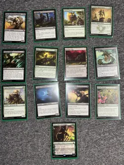 Magic the Gathering Lot Of 69 Trading Cards Assorted 1993-2018 Sleeved deck NM - Image 2
