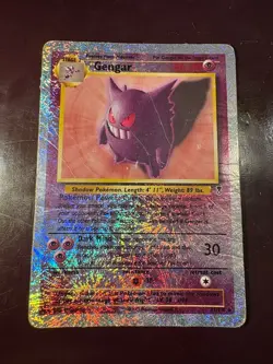 Pokemon card tcg Gengar 11/110 Legendary Collection Reverse Holo Foil 2002 151 - Image 1