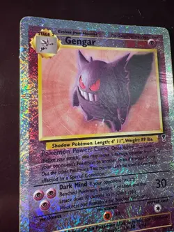 Pokemon card tcg Gengar 11/110 Legendary Collection Reverse Holo Foil 2002 151 - Image 3