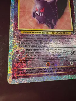 Pokemon card tcg Gengar 11/110 Legendary Collection Reverse Holo Foil 2002 151 - Image 4