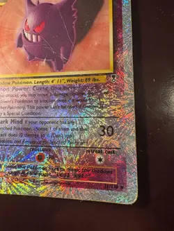 Pokemon card tcg Gengar 11/110 Legendary Collection Reverse Holo Foil 2002 151 - Image 5