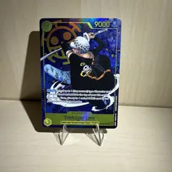 Trafalgar Law OP10-119 Alt SEC Parallel Royal Blood One Piece Card English NM - Image 1