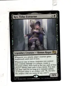 MTG SkeenAB Rev Tithe Extractor ANIME from J25. NM. - Image 1
