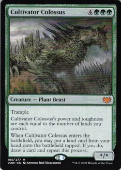 MTG Cultivator Colossus (195) | NM | Innistrad: Crimson Vow {VOW} - Image 1