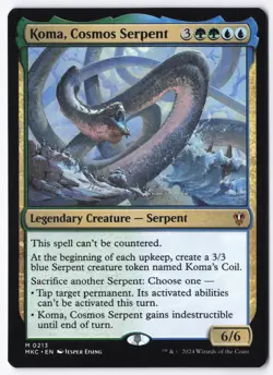 Koma, Cosmos Serpent M Commander: Murders at Karlov Manor 213 NM - Image 1