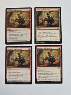 4x Untimely Malfunction - Duskmourn - Near Mint - MTG - Image 1