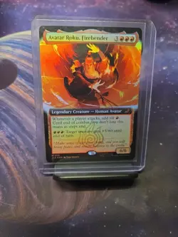 Avatar Roku, Firebender (Extended Art) Foil #191 MTG: Avatar The Last Airbender - Image 1