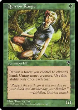 QUIRION RANGER x1 mtg LP Visions 1 Common - Image 1