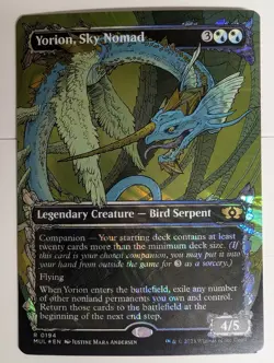 MTG - Yorion, Sky Nomad - MUL - R - Halo Foil - 194 - Image 1
