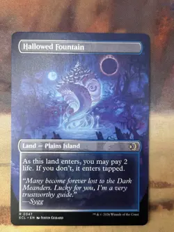 Hallowed Fountain (Borderless) Lorwyn Eclipsed Regular - Image 2
