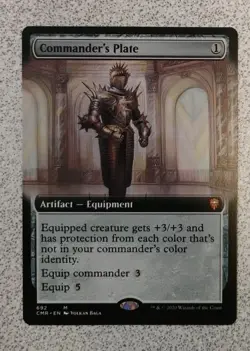 Commander's Plate Commander Legends Regular - Image 1