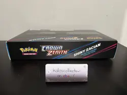 Pokemon TCG: CROWN ZENITH - Premium Figure Collection [SHINY ZACIAN] 1x SEALED - Image 3