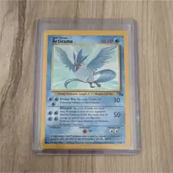 Pokemon TCG Articuno Fossil Holo Rare 2/62 English 70HP 1999 Wizards - Image 1