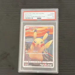 Pokemon Pikachu Munch: A Retrospective Promo #288 PSA 10 2018 Japanese - Image 1