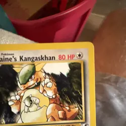 POKEMON TCG GYM HEROES BLAINE'S KANGASKHAN 1ST ED #36/132 REG UNCOMMON 2000 80HP - Image 5