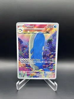 Pokemon TCG Wailord Illustration Rare 162/159 - SV09: Journey Together Near Mint - Image 1
