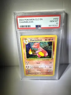 2023 Pokemon TCG Classic Collection CLC EN 002/034 CHARMELEON PSA GEM MT 10 - Image 1