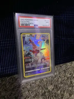 Pokemon Latias GG20 Crown Zenith Full Art Holo Ultra Rare PSA 9 - Image 1