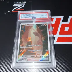 Pokemon TCG Charmander Scarlet & Violet 151 IR 168/165 PSA GEM MINT 10 - Image 1