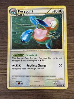 2010 Porygon 2 Holo Pokemon Heart Gold Soul Silver Black Star Promo HGSS23 - Image 1