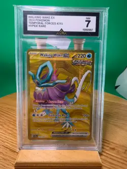 Walking Wake ex #215 (Pokemon Temporal Forces) Grade 7 Near MINT - Image 1
