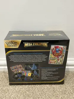 Pokemon TCG Mega Evolution ETB Elite Trainer Box Lucario 🔥 BRAND NEW SEALED ✅ - Image 2