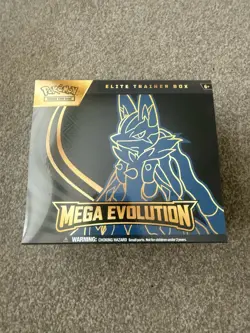 Pokemon TCG Mega Evolutions Lucario Elite Trainer Box ETB - Image 1