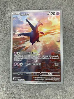 Latios Illustration Rare 203/191 Surging Sparks Pokemon Near Mint - Image 2