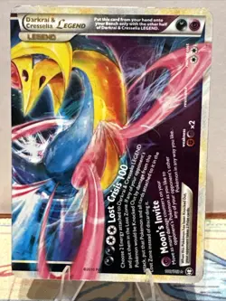 Darkrai & Cresselia Legend (Bottom) 100/102 Triumphant Holo - Image 1